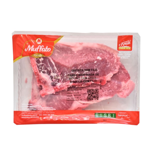 Encontraproduto.com.br - Bisteca Bovina sem Filé Muffato Foods Kg