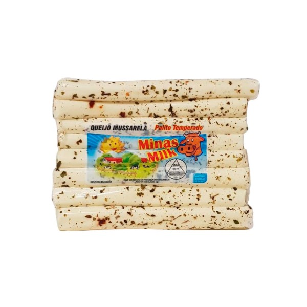 Encontraproduto.com.br - Queijo Mussarela Minas Milk Palito Temperado