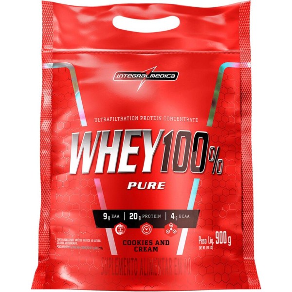 Encontraproduto.com.br - Whey Protein Concentrado 100% Pure - Cookies 900g