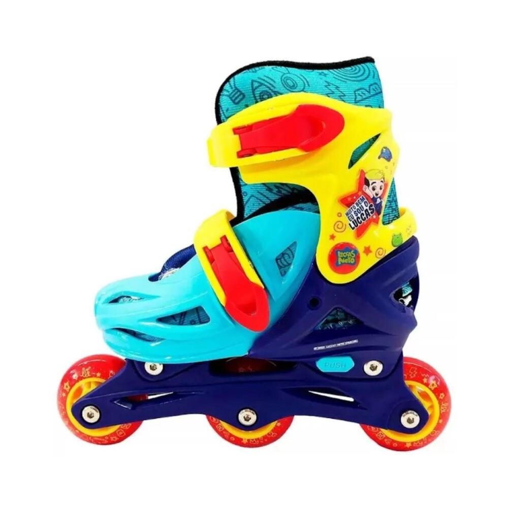Patins Infantil In Line 2 em 1 Ajustável Atrio