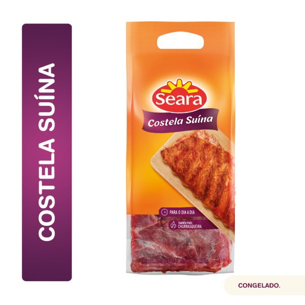 Encontraproduto.com.br - Costela Suína Seara Reserva Congelada Pedaço