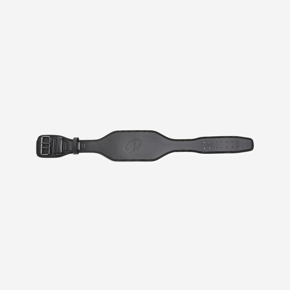 Encontraproduto.com.br - Cinto Lombar em Couro Resistente de Musculação Corength