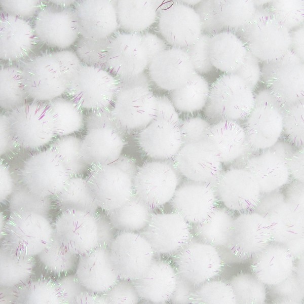 Encontraproduto.com.br - POMPOM DE BOLINHA FESTAO 25MM COM 50 PEÇAS
