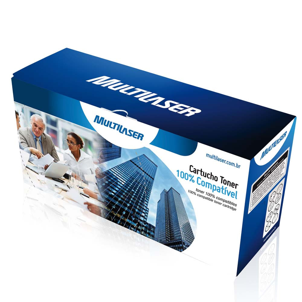 Encontraproduto.com.br - Cartucho Toner Compatível C/ Hp Mod, 00435A Preto Multi - CT435OUT [Reembalado]