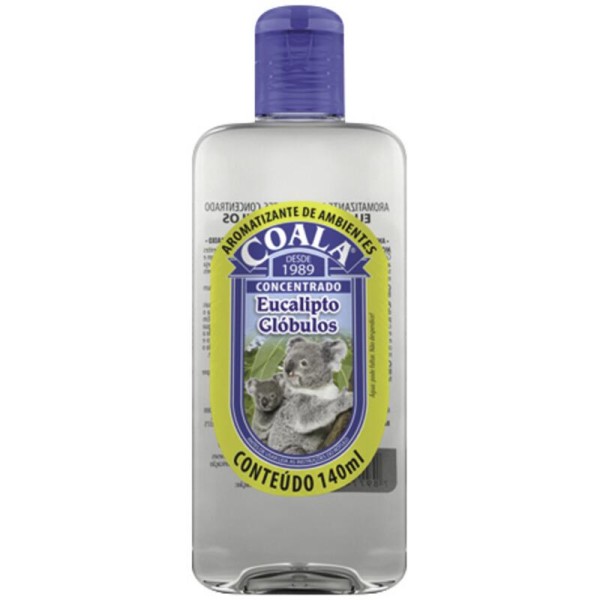 Encontraproduto.com.br - Óleo Aromatizante Coala Eucalipto Glóbulos Frasco com 140ml