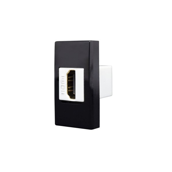 Encontraproduto.com.br - Modulo Tomada HDMI  Inova Black Piano - Alumbra
