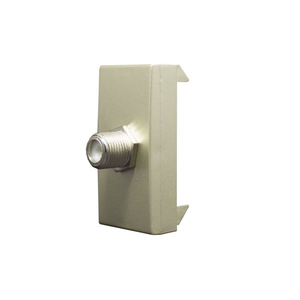 Modulo Tomada TV sat COAXIAL Inova Champagne - Alumbra