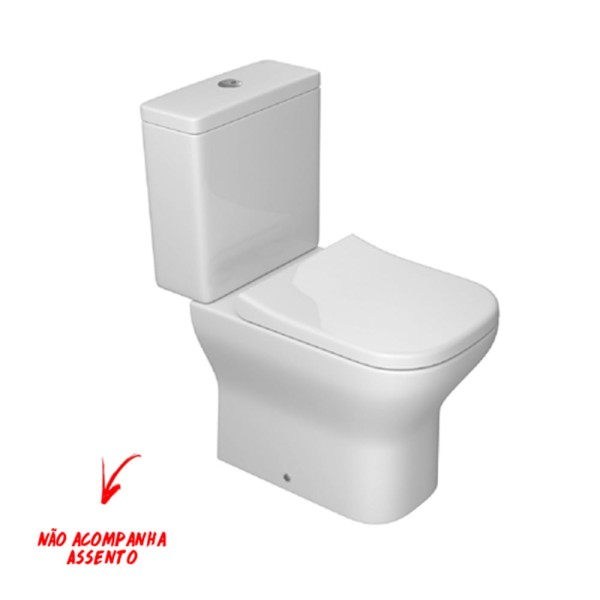 Encontraproduto.com.br - Conjunto Bacia com Caixa Acoplada Axis Branca - Deca