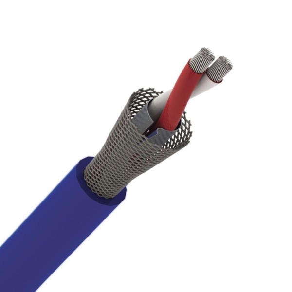 Encontraproduto.com.br - Cabo Para Microfone Santo Angelo Sc-20 Balanceado Azul 100M