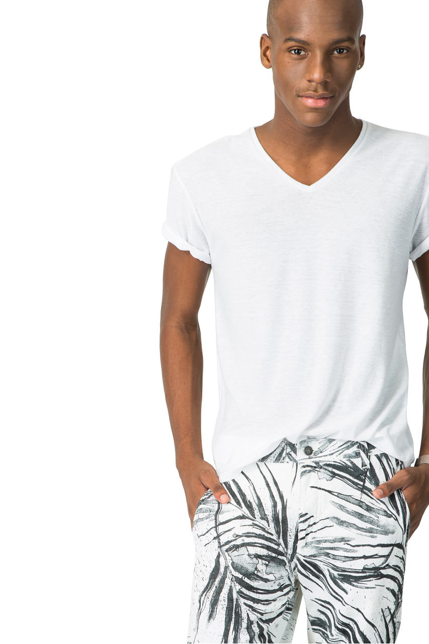 CAMISETA RESERVA  BOTONE GOLA V