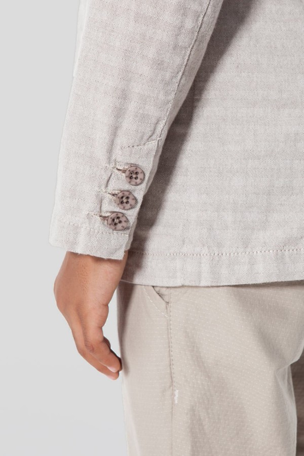 Encontraproduto.com.br - BLAZER MINI PF CHAMBRAY VERANO
