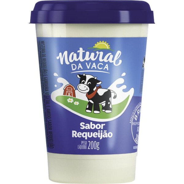 Encontraproduto.com.br - Requeijão Natural da Vaca Tradicional Copo com 200g