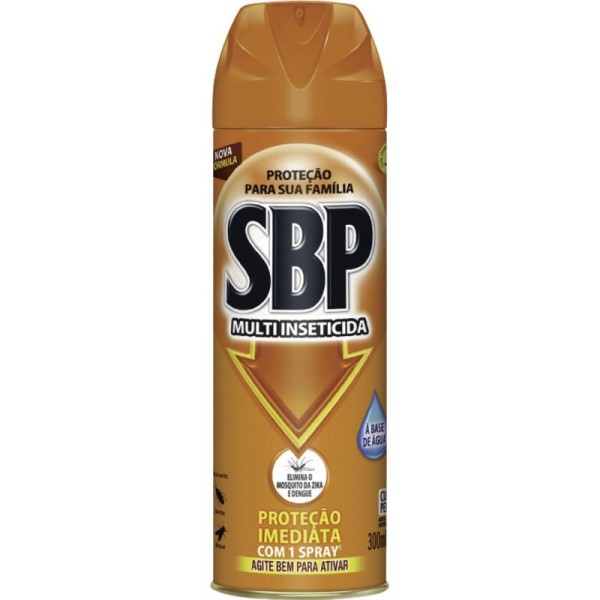 Encontraproduto.com.br - Inseticida Aerosol SBP Multi Inseticida Tubo com 300ml
