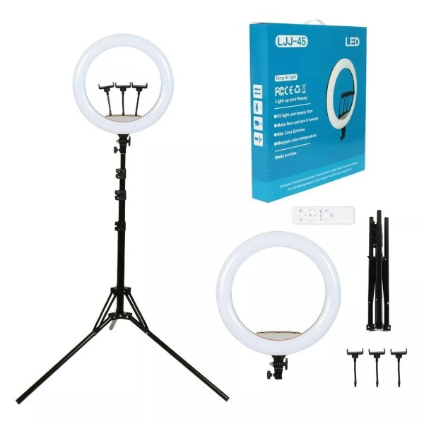 Encontraproduto.com.br - Ring Light Ring Fill Light 18 Polegadas (MP)