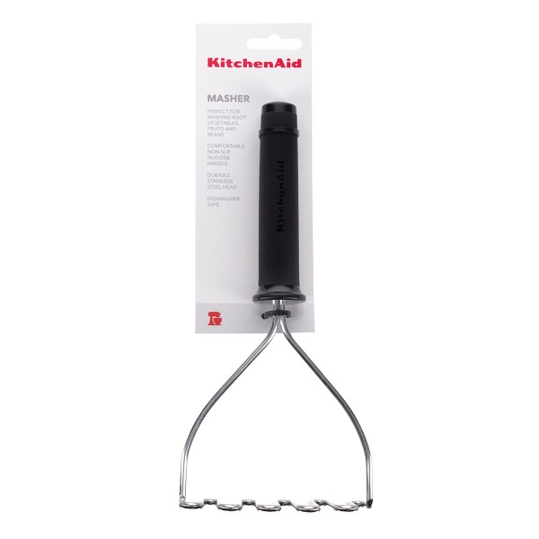 Encontraproduto.com.br - Amassador de Batatas Inox Soft Touch New Generation Preto