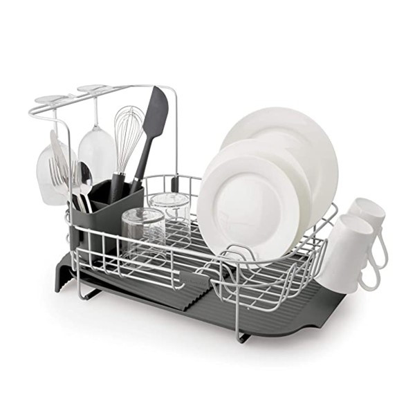 Encontraproduto.com.br - Escorredor Louças Pratos Talheres Expansível Luxo Kitchenaid