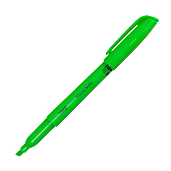 Encontraproduto.com.br - Marca Texto Verde Caixa c/ 12 Unidades Keep - MR064OUT [Reembalado]