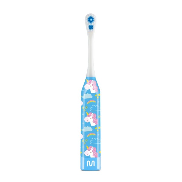 Encontraproduto.com.br - Escova Elétrica Infantil Kids Health Pro Unicórnios Multi Saúde - HC081OUT [Reembalado]