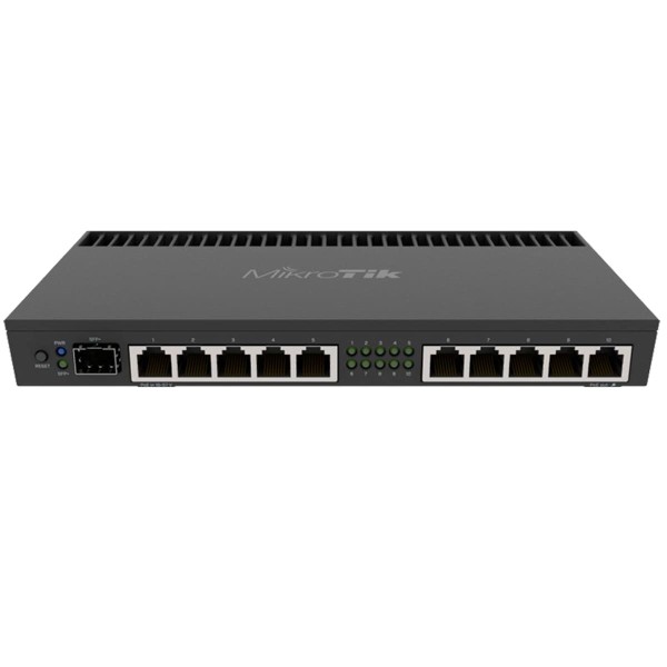 Encontraproduto.com.br - Roteador Mikrotik Routerboard 10 Portas Ethernet RB4011iGS+RM (MP)