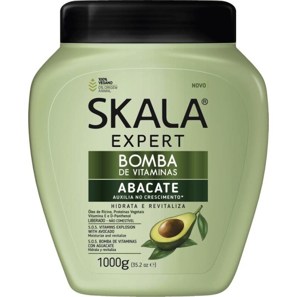 Encontraproduto.com.br - Creme para Cabelo Skala Abacate Pote com 1kg