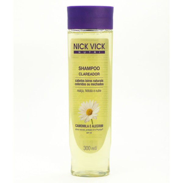 Encontraproduto.com.br - Kit Shampoo + Condicionador Nick & Vick Nutri-Hair Clareador