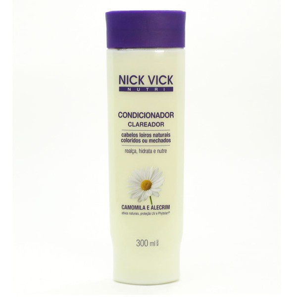 Encontraproduto.com.br - Kit Shampoo + Condicionador Nick & Vick Nutri-Hair Clareador