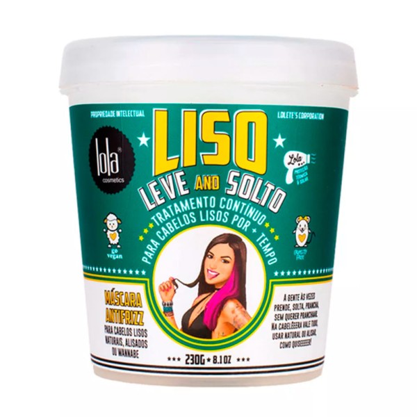 Encontraproduto.com.br - Lola Cosmetics Liso Leve and Solto Kit - Shampoo + Máscara + Spray