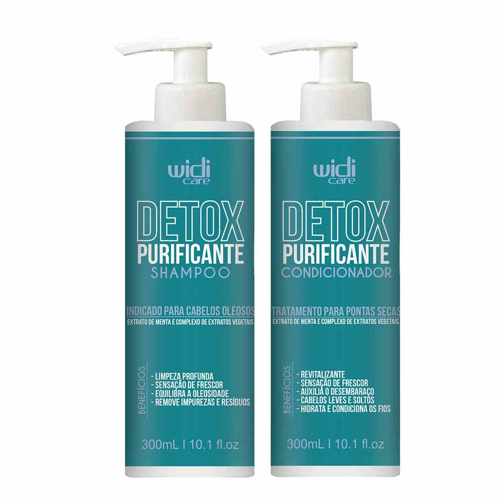 Widi Care Detox Purificante Kit – Shampoo + Condicionador