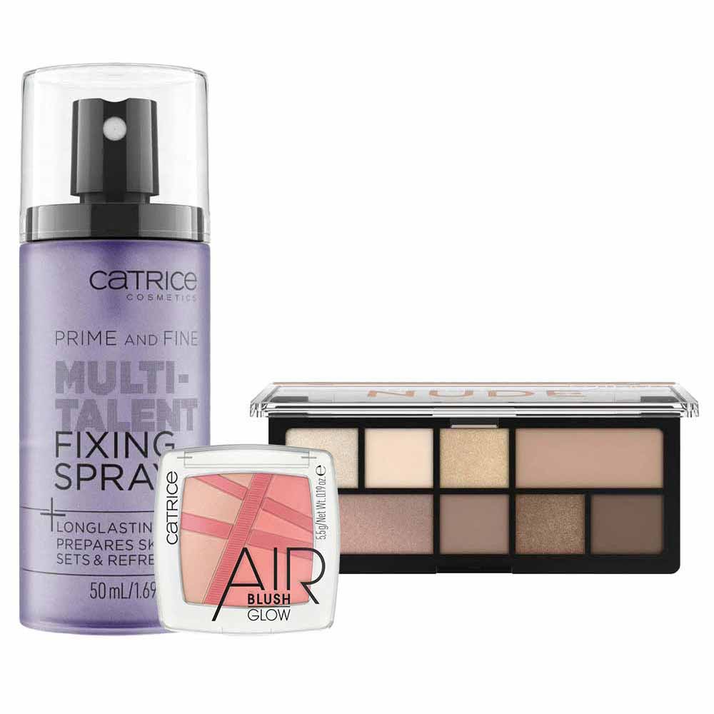 Catrice - Paleta de Sombras + Blush + Spray Fixador Kit Presenteável
