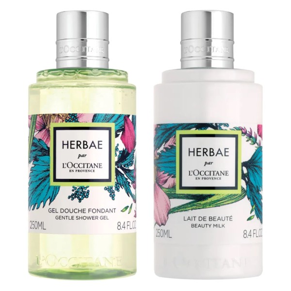 Encontraproduto.com.br - L’Occitane en Provence Herbae Kit - Sabonete Líquido + Leite Corporal