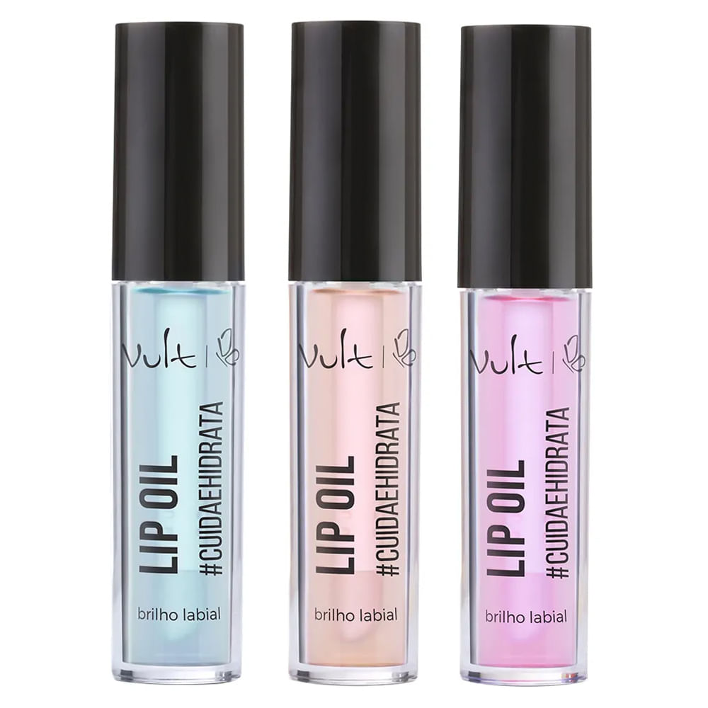 Kit Lip Oil MintLovers  Vult - Mint Lovers + Sweet Lovers + Vanilla Lovers
