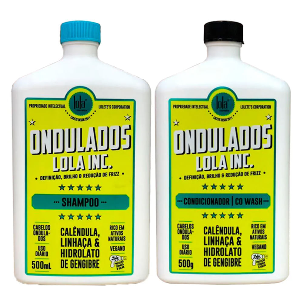 Kit Ondulados Lola Cosmetics - Shampoo + Condicionador