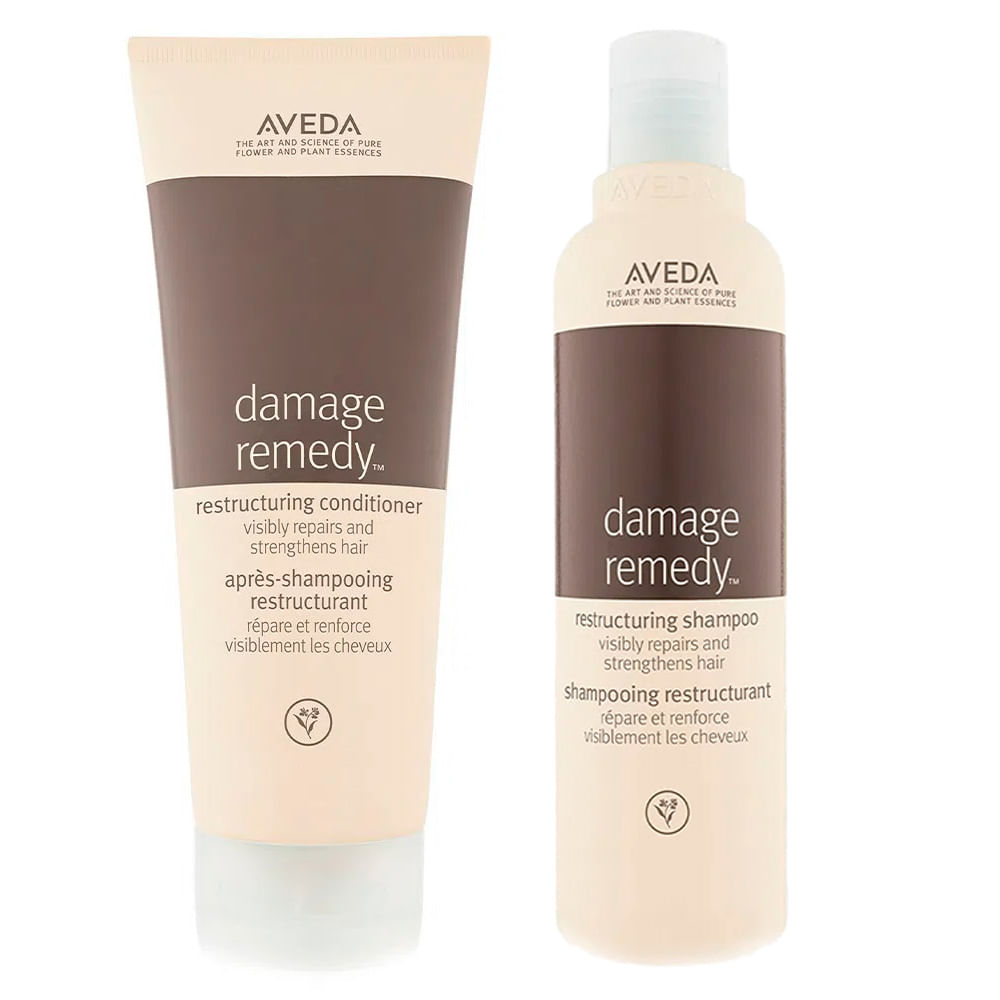 Aveda Damage Remedy Restructuring Kit - Shampoo + Condicionador