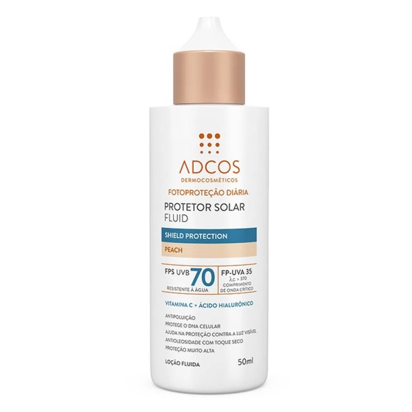 Encontraproduto.com.br - Adcos Hyalu Water Gel + Fluid Shield Protection Kit - Hidratante Facial + Protetor Solar