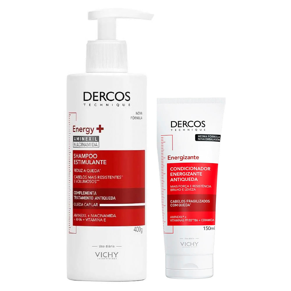 Vichy Dercos Energy+ Kit - Shampoo + Condicionador