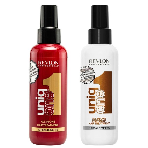 Encontraproduto.com.br - Revlon Professional Uniq One Kit - Leave-in All In One  + Máscara Coconut