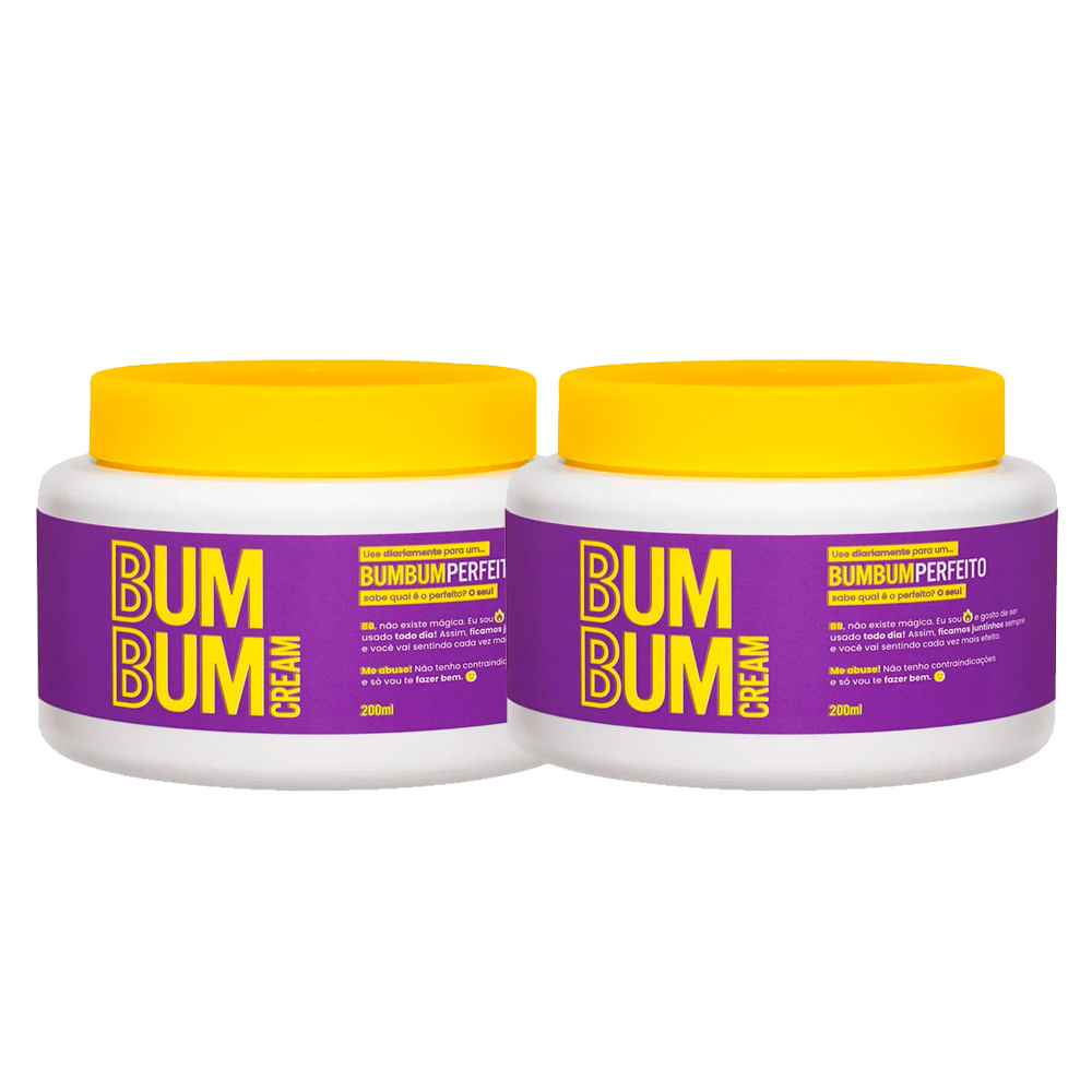The Creams Bumbum Cream Kit 2 Modeladores