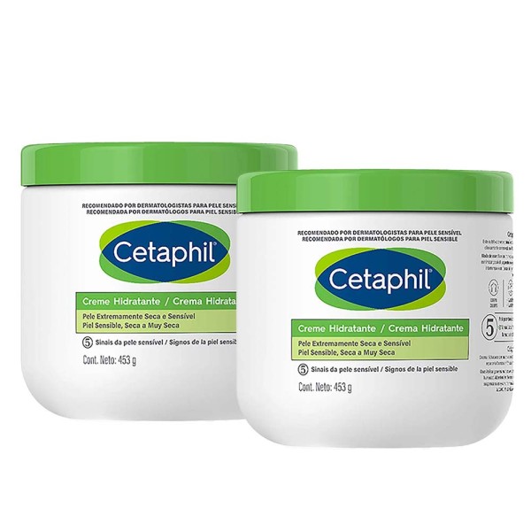 Encontraproduto.com.br - Cetaphil Kit com Dois Cremes Hidratantes Pele Extremamente Seca e Sensível