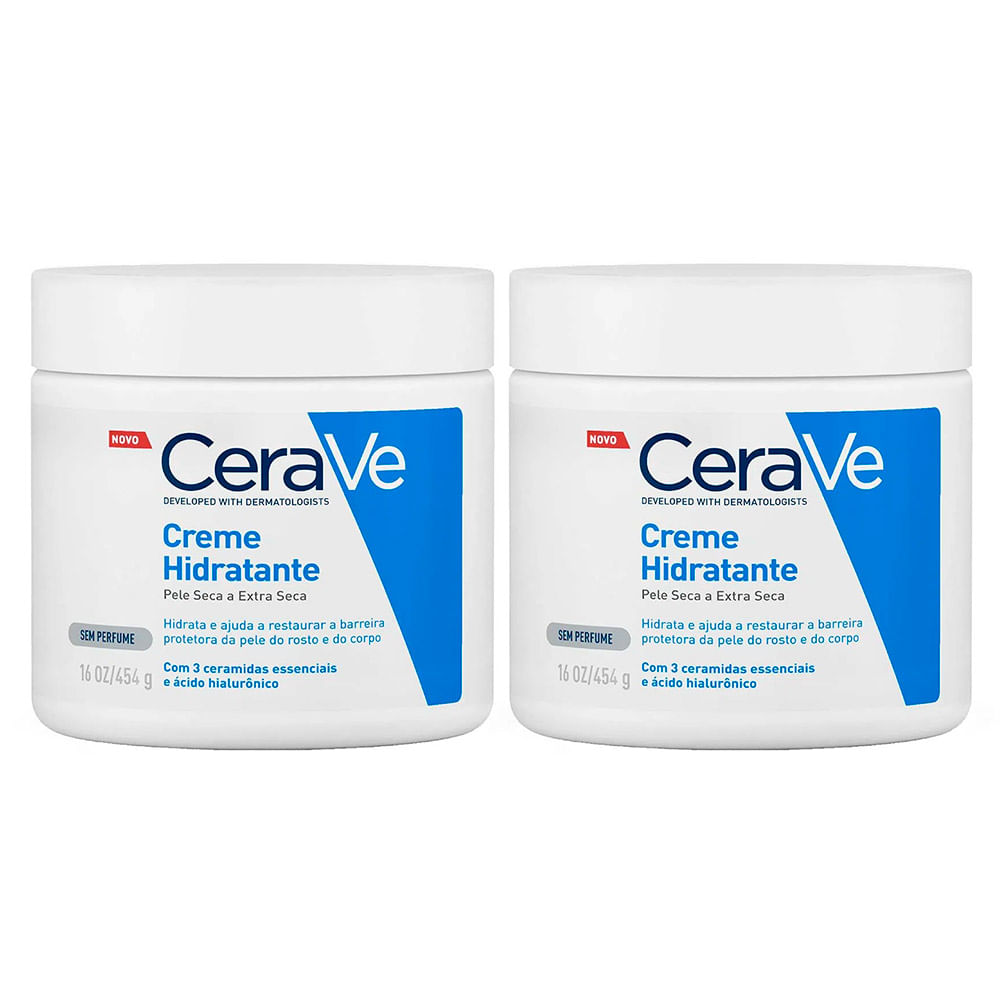 Encontraproduto.com.br - CeraVe Kit com Dois Cremes Hidratantes