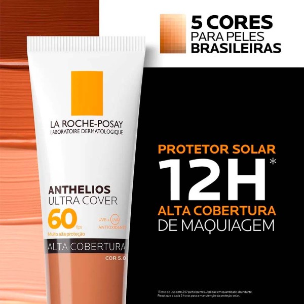 Encontraproduto.com.br - La Roche-Posay Anthelios Ultra Cover Kit com 2 Unidades – Protetor Solar Facial Com Cor FPS60 5.0 – 30g