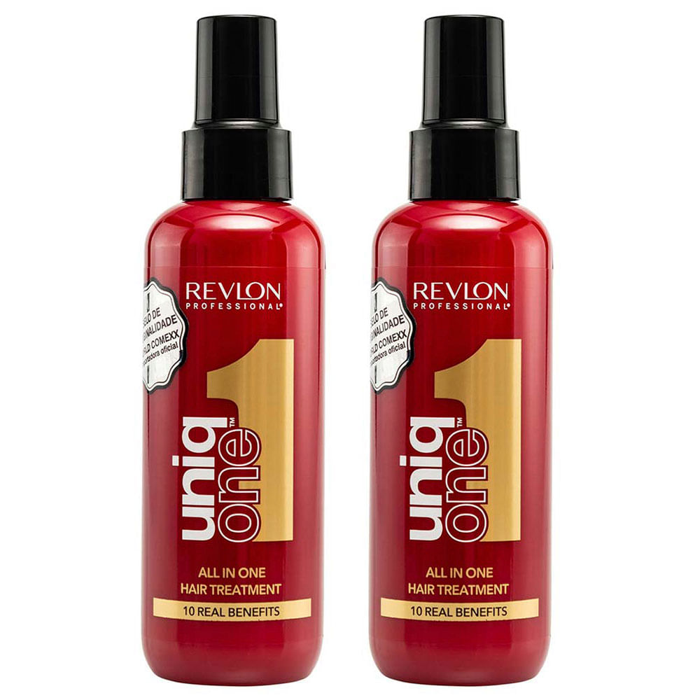 Revlon Professional Uniq One Kit com 2 All In One Hair Treatment - Leave-in