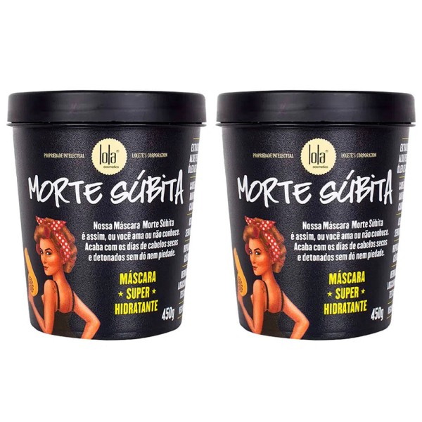 Encontraproduto.com.br - Lola Cosmetics Kit com 2 Máscaras de Tratamento Morte Súbita Super Hidratante