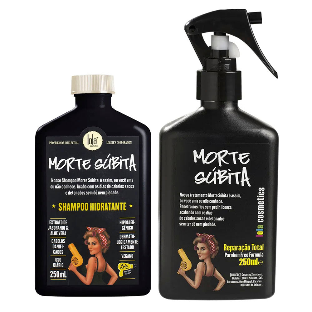 Lola Cosmetics Morte Súbita Kit – Shampoo + Spray