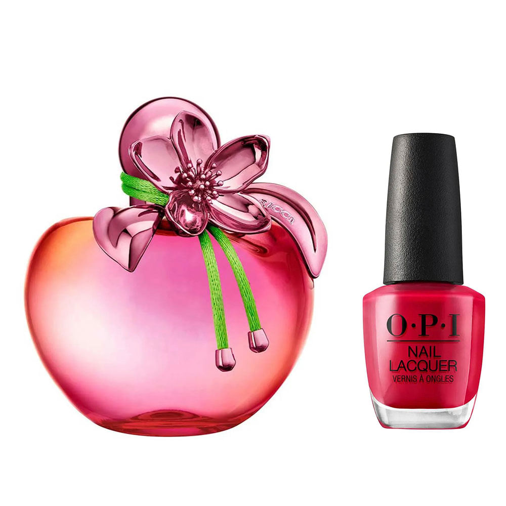 Nina Ricci + O.P.I Kit - Illusion Perfume Feminino Eau de Parfum + Esmalte Cremoso Nail Lacquer