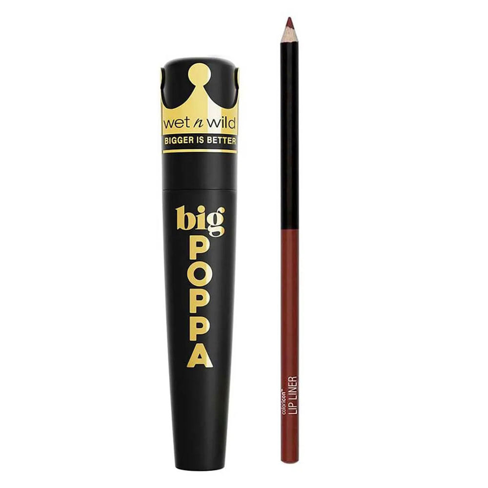 wet n wild Kit - Máscara de Cílios + Delineador Labial