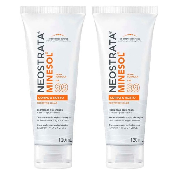 Neostrata Minesol Corpo & Rosto Kit com 2 Protetores Solares