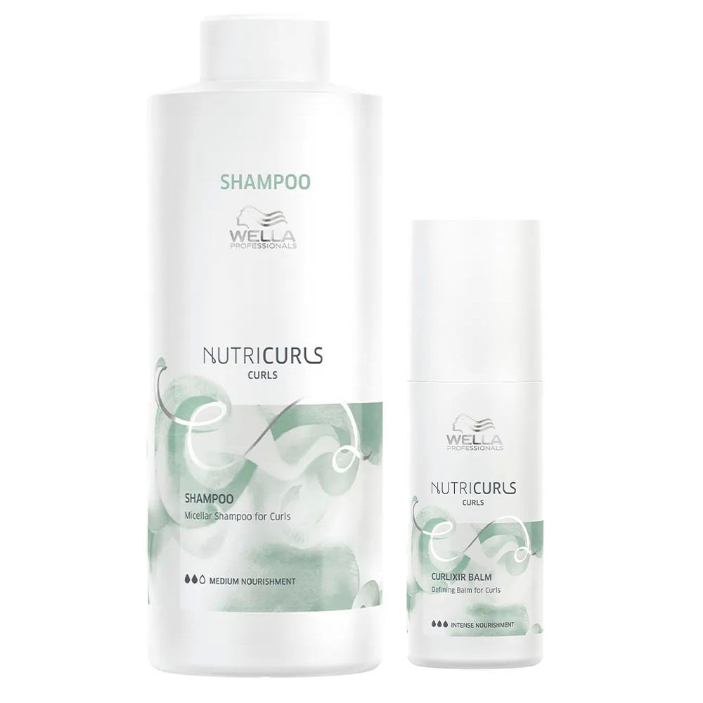 Wella Professionals NutriCurls Kit – Shampoo + Leave-In