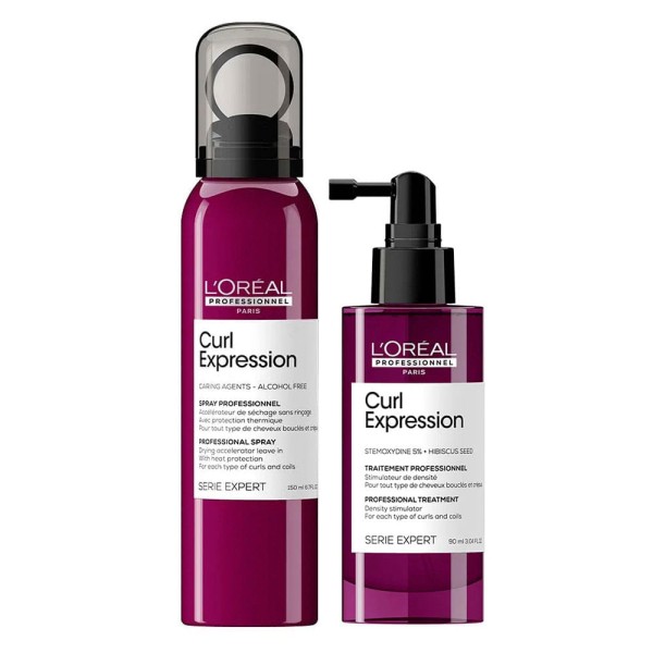 Encontraproduto.com.br - L’Oréal Professionnel Curl Expression Serie Expert Density  Kit – Sérum + Leave-in