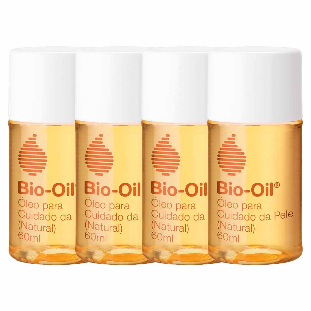 Bio-Oil Óleo Corporal Natural Kit com 4 Unidades