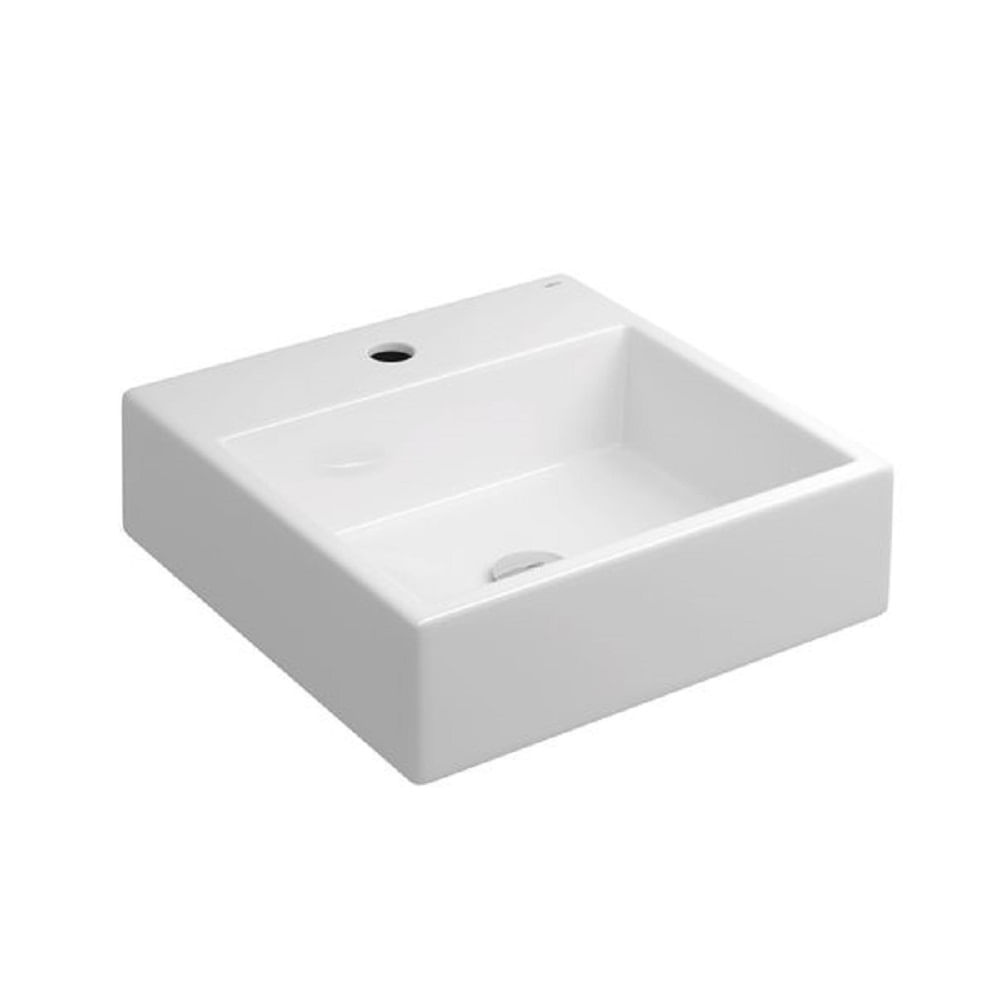 Cuba Deca De Apoio Quadrada Com Mesa 41x41 Branca L.73.17
